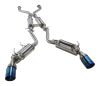HKS 09+ 370z Dual Hi-Power Titanium Tip Catback Exhaust - 32009-BN004