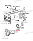 Genuine Toyota 1JZ/2JZ Rear Main Seal Retainer Plate 11381-46010
