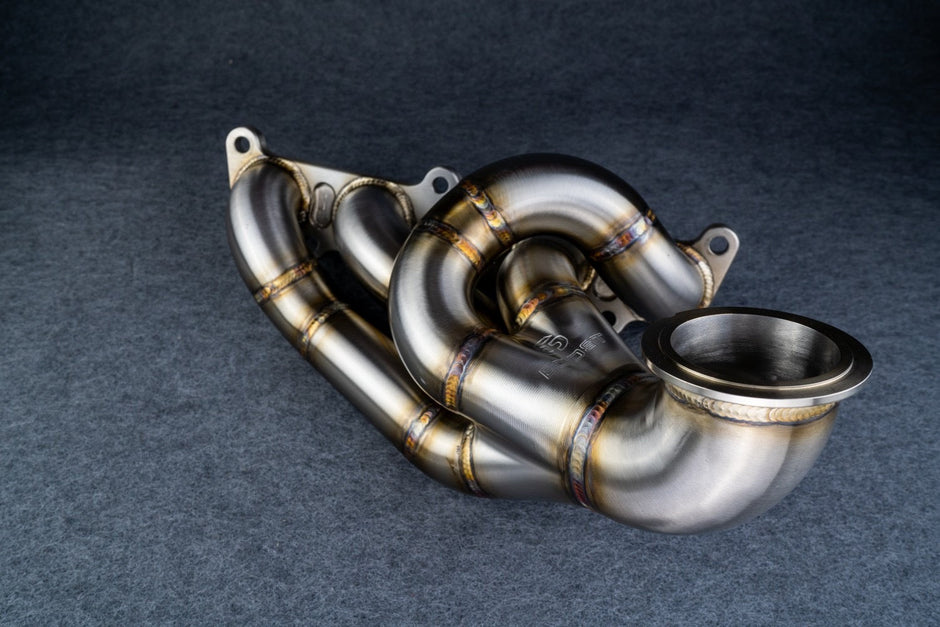 6Boost 3RZ Pro Mod forward position exhaust manifold