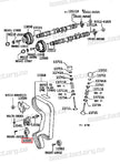 Genuine Toyota Beams 3SGE Timing Belt Idler - 13505-88570