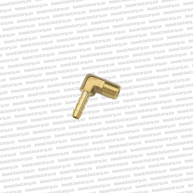 Brass 90 Degree 1/8NPT Fitting - Boost Port Fitting.