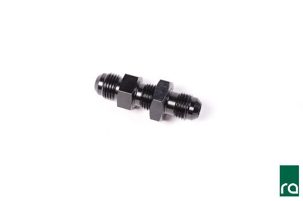 Radium Engineering 6AN Bulkhead Fitting with Jam Nut - 14-0272
