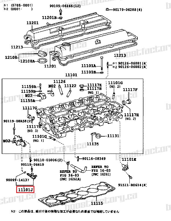 GENUINE TOYOTA VALVE TIMING ASSEMBLY VVTI SOLENOID 1JZ 2JZ ALL VVTi 15330-46011