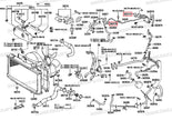 Genuine Toyota 2JZGTE Twin Turbo Coolant Pipe Gasket - 16347-42020