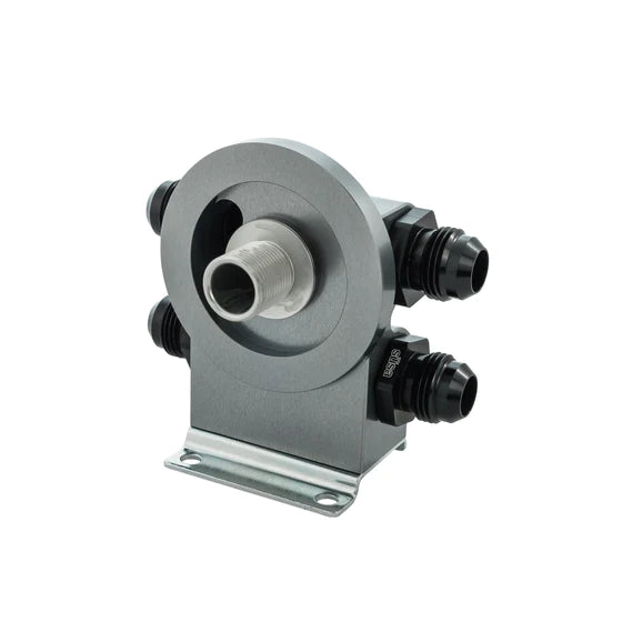 Setrab Thermostatic Remote Oil Filter Stand 77mm LTR or RTL Flow