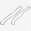 Genuine Toyota 1JZ-GTE NON VVTi Valve Cover Gasket Set - 11213-88400