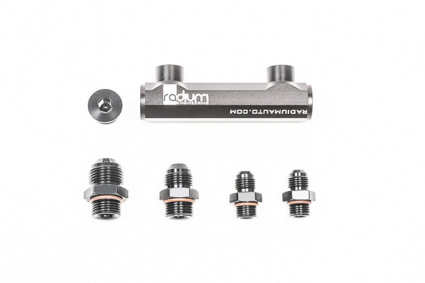 Radium Engineering Universal 4-Port Manifold - 20-0062
