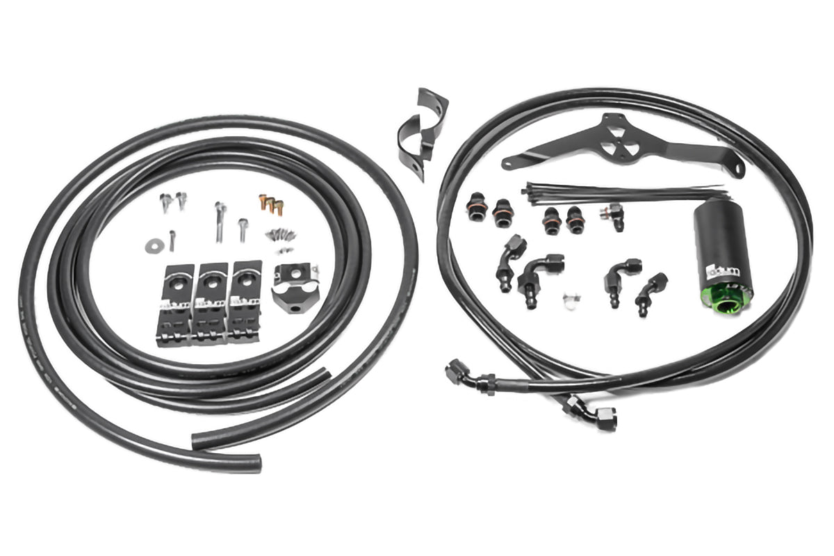 Radium Engineering Fuel Hanger Plumbing Kit Subaru, Stainless - 20-0629-03