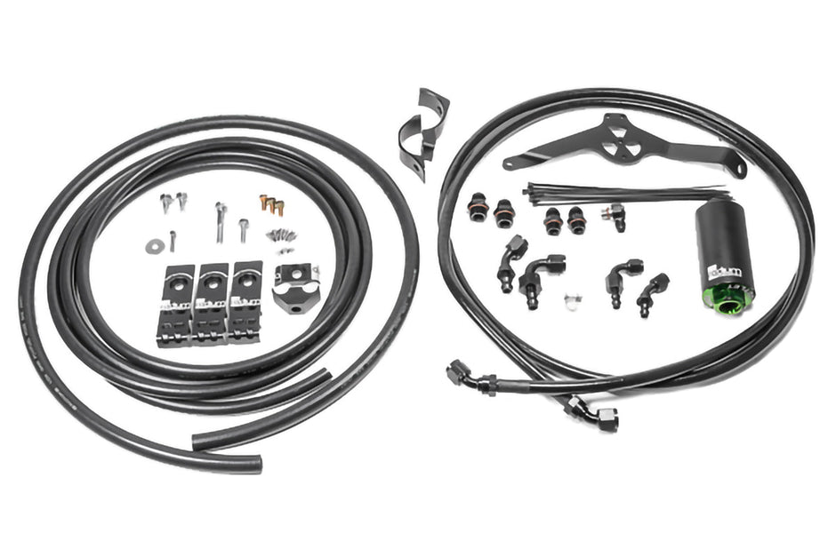 Radium Engineering Fuel Hanger Plumbing Kit Subaru, Stainless - 20-0629-03