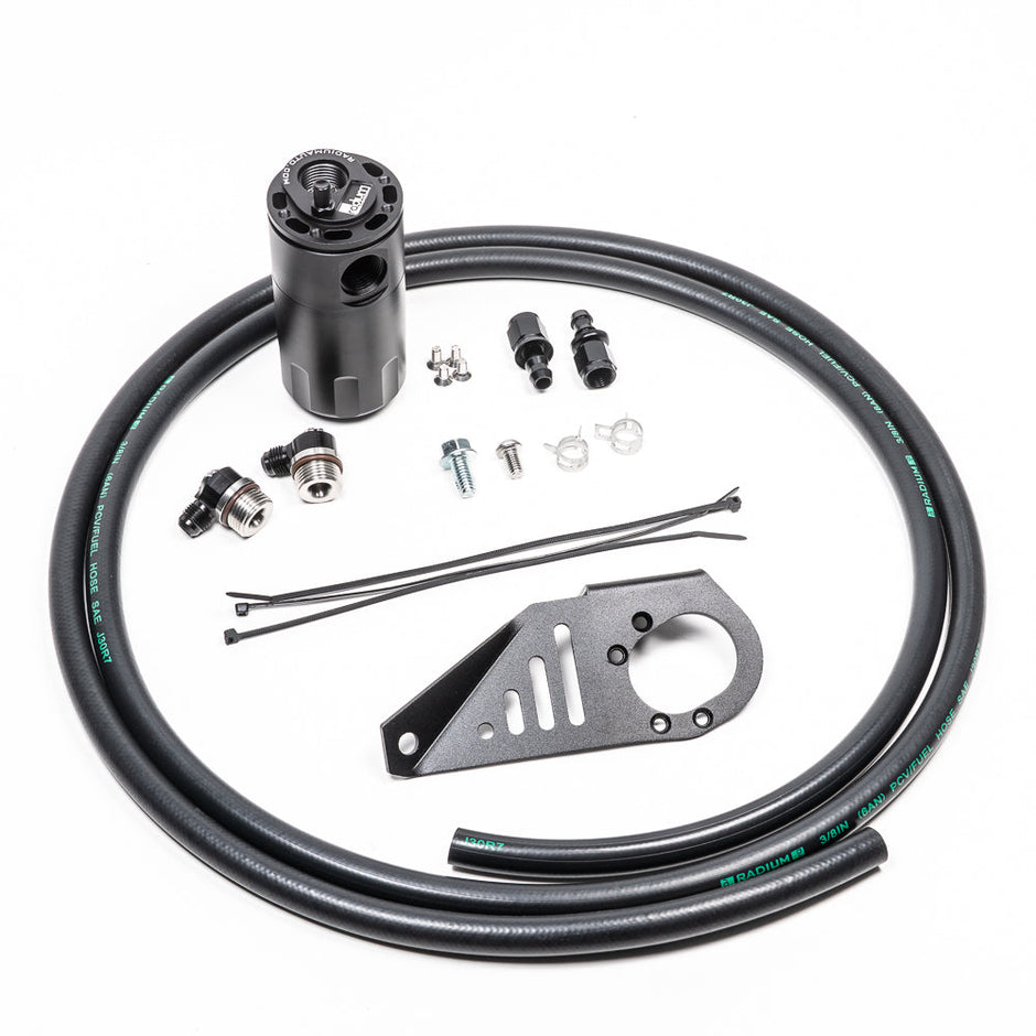 Radium Engineering Toyota Chaser / Mark II / Cresta PCV Catch Can Kit - 20-0738-FL