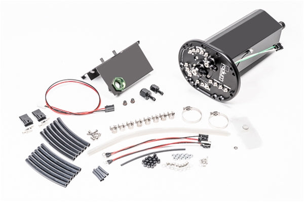 Radium Engineering Mazda RX-7 FD Fuel Hanger Surge Tank, Walbro GSS342 / AEM 50-1200 - 20-0950