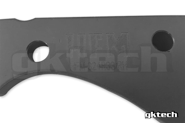 GKTech R33 GTS-T Caliper Bracket, 324mm Rotor - HFM-NISS-BRK-0006 - view 4