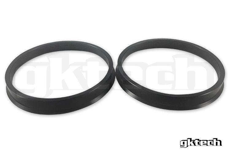 GKTech - 56.1MM Hub Centric Rings (Pair) - 56.1mm to 66.1mm - 5610-6610