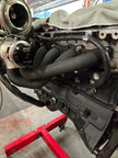 Boost Factory - RB25 Oil Feed & Drain Line Kit For BorgWarner S300 & S200 With 6 boost Manifold