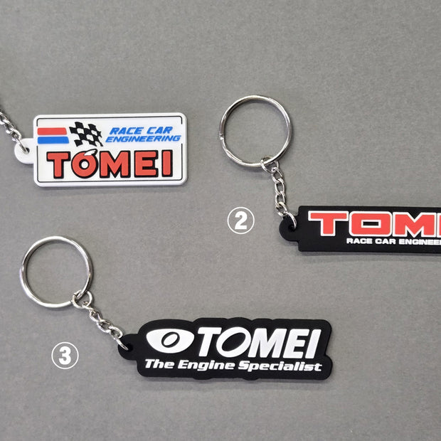 Tomei Powered - RUBBER LOGO KEYRING - 70s - 80s - Present