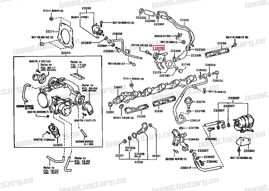 OEM 2JZ-GTE MK4 Supra Non VVTi Idle Air Control Valve Assembly 22270-46060