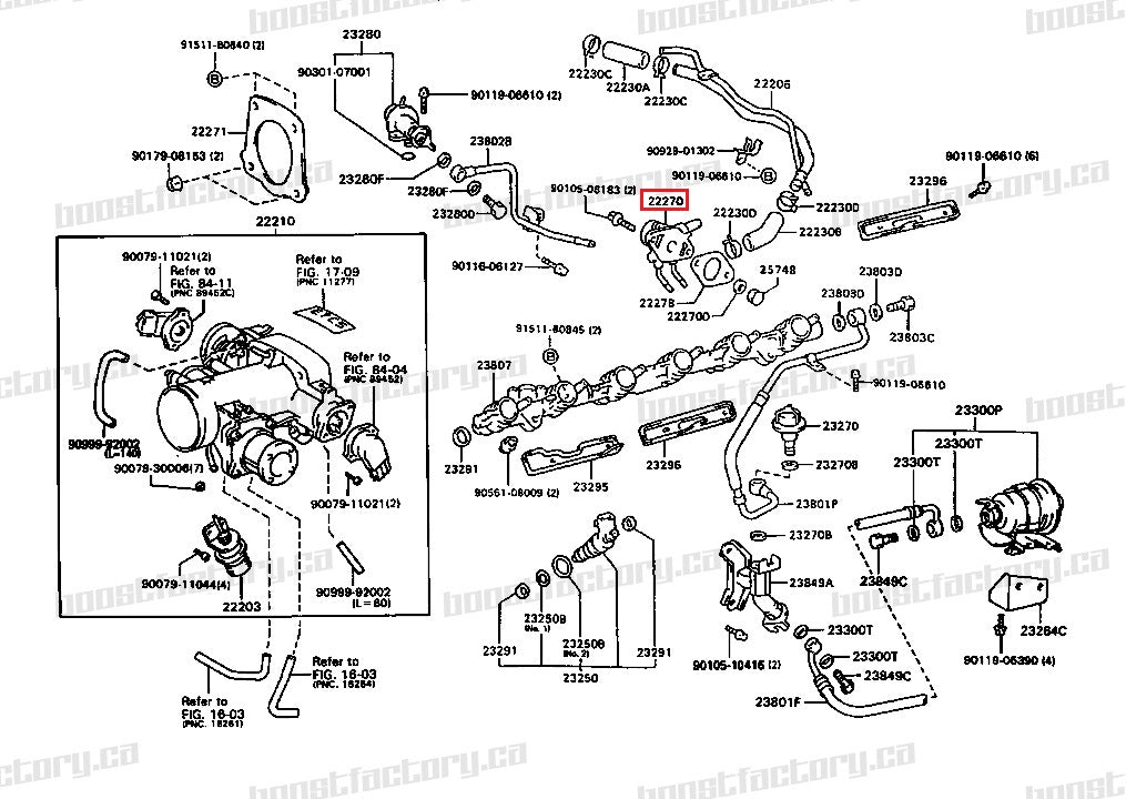 OEM 2JZ-GTE MK4 Supra Non VVTi Idle Air Control Valve Assembly 22270-46060