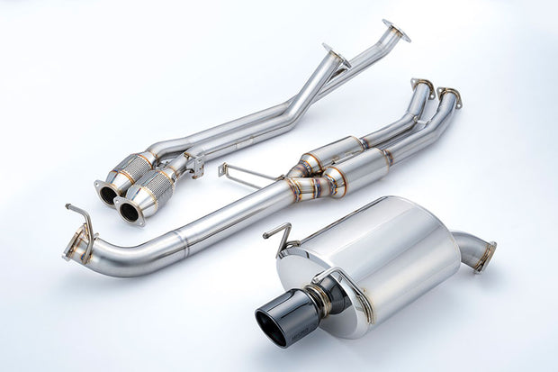 Genuine NISMO Exhaust system NE-1 (stainless steel) for Skyline GT-R (BNR32) First generation NISMO logo version - 20000-RS585-40