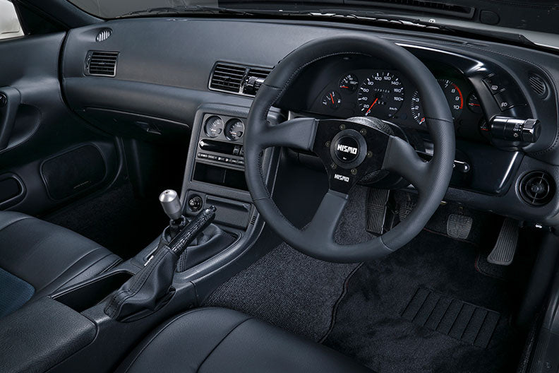 Genuine NISMO steering wheel, first generation NISMO logo version - 48400-RS002-40