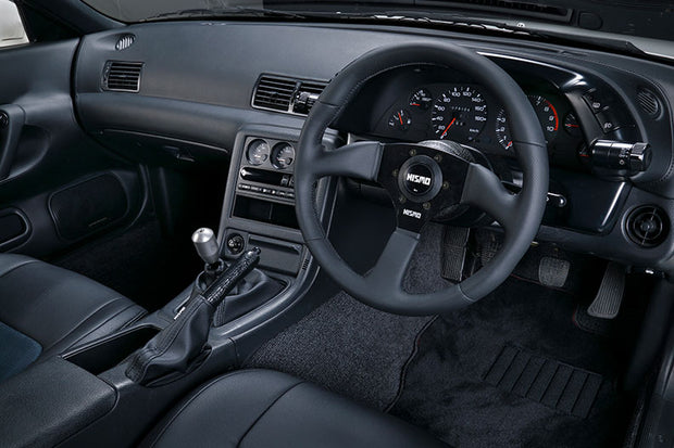 Genuine NISMO steering wheel, first generation NISMO logo version - 48400-RS002-40