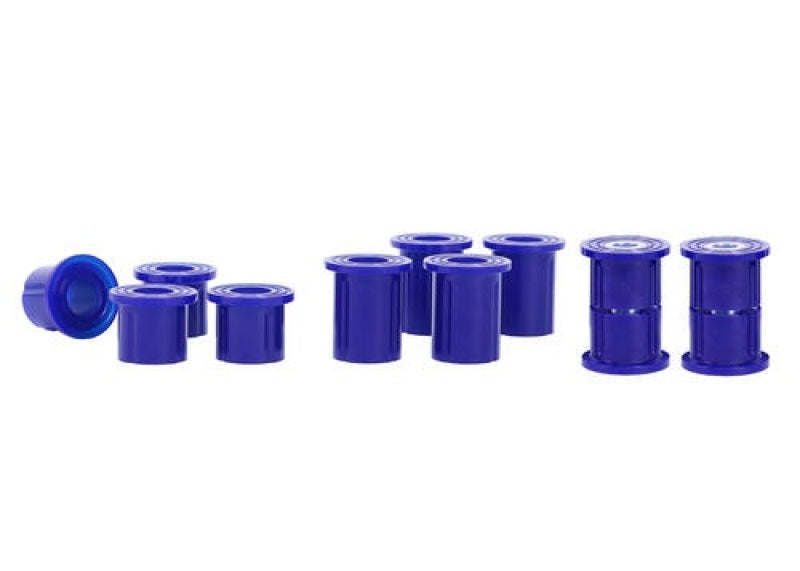 SuperPro 2005 Nissan Frontier LE Rear Leaf Spring and Shackle Bushing Kit - Boost Factory