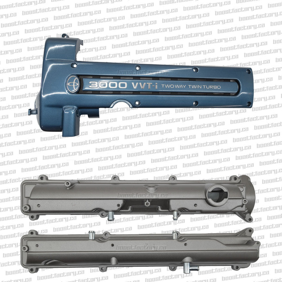 Genuine Toyota 2JZ-GTE VVTi Valve Covers & Coil Cover - 11201-46050 / 11202-46021 / 11304-46110 - view 2