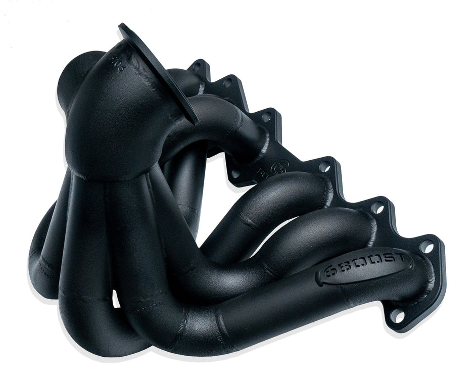 6Boost 2JZ Pro Mod stock position V-Band exhaust manifold