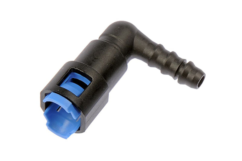 Radium Engineering 3/8 SAE Female to 90 deg 5/16in Barb - Boost Factory