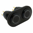 Performance World - 322321 2 HOLE 19MM BILLET LED SWITCH BEZEL BLACK