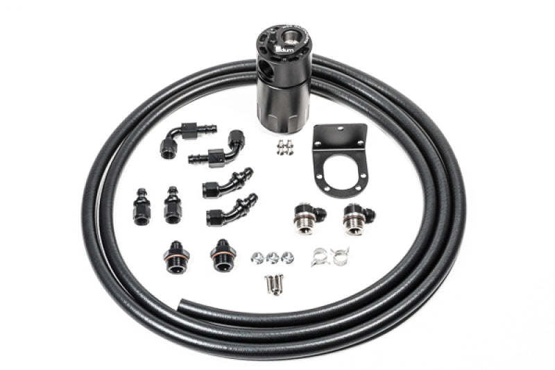 Radium Engineering Single Catch Can 6AN Kit Fluid Lock - Boost Factory
