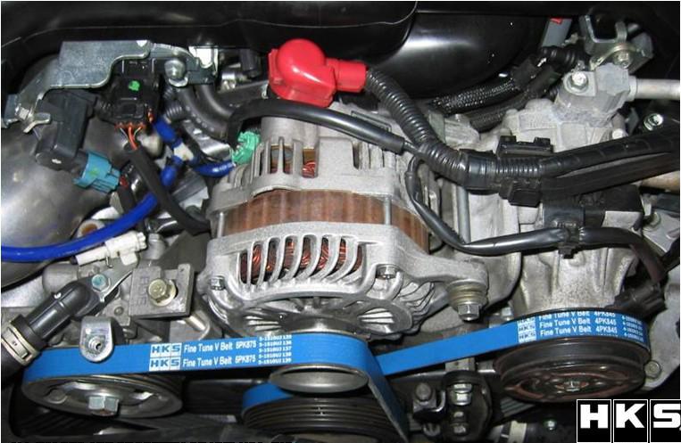 HKS FINE TUNE V-BELT/5PK875 - Boost Factory