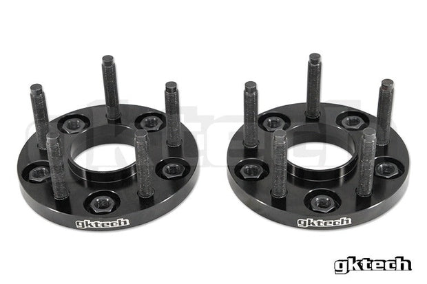 GKTech - Toyota 5x114.3 Hub Centric Wheel Spacers - 15mm Extended Studs - TOYO-15MM