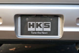 HKS LICENSE PLATE COVER 2026 - 51007-AK767 - Boost Factory