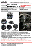 HKS Q-RELEASE WB RAPFIX II KEYLOCK SET OC - 51007-AK721