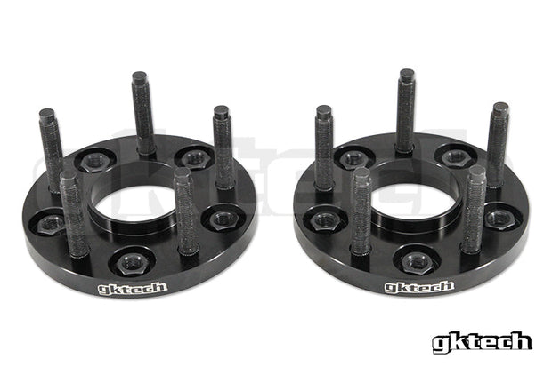 GKTech - 5x100 to 5x114.3 FR-S / GR86 / BRZ bolt on conversion spacer - Standard Studs - CNV2-15MMSS