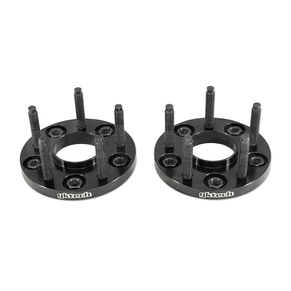 GKTech - 5X100 Hub Centric Wheel Spacers - 25mm Standard Studs - 5100-25MMSS