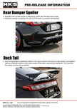 HKS BODY KIT TYPE-S FL5 Duck Tail - 53004-AH004