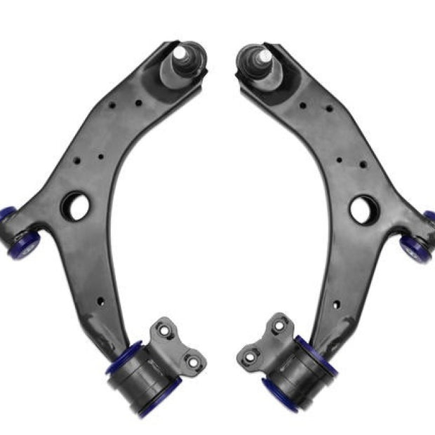 SuperPro 2004 Mazda 3 i Front Lower Control Arm Set w/ Bushings