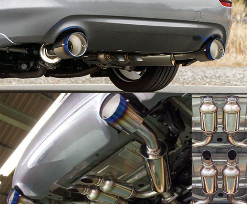 HKS Dual Muffler Infiniti Q50 V37 VQ37VHR - 32009-BN005 - view 2