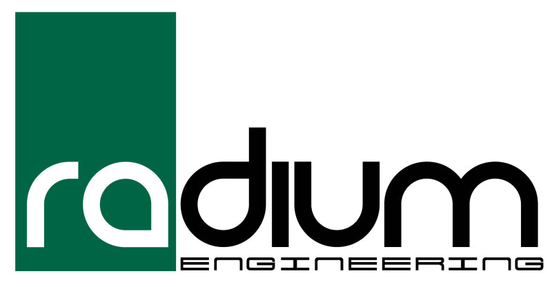 Radium Engineering -6AN Straight PTFE Hose End - Black - 14-0631