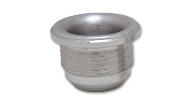 Vibrant -12 AN Male Weld Bung (1-3/8in Flange OD) - Aluminum - Boost Factory