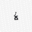 Genuine Nissan R32 & S14 Driver Floor Mat Clip - 74985-35F00