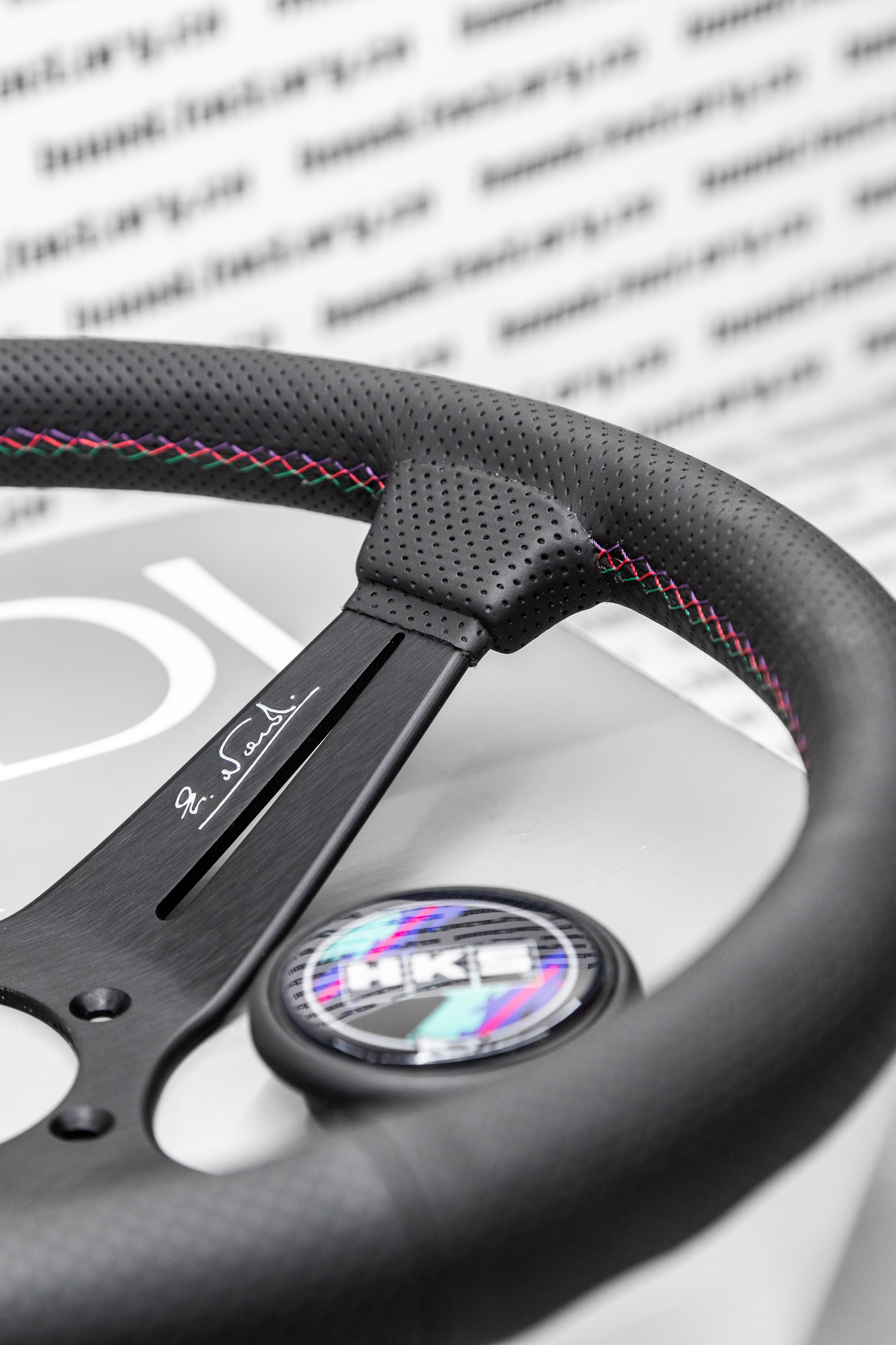 HKS STEERING WHEEL NARDI SPORTS 34DEEP - 51007-AK668