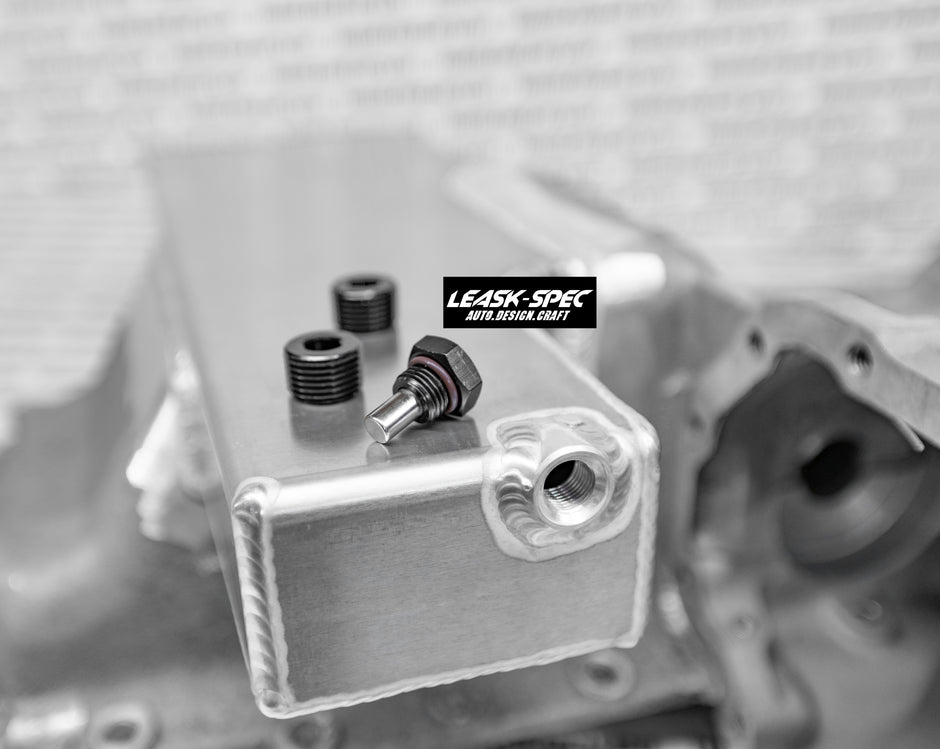 Nissan RB26DETT Modified Oil Pan with Leask-Spec Extension