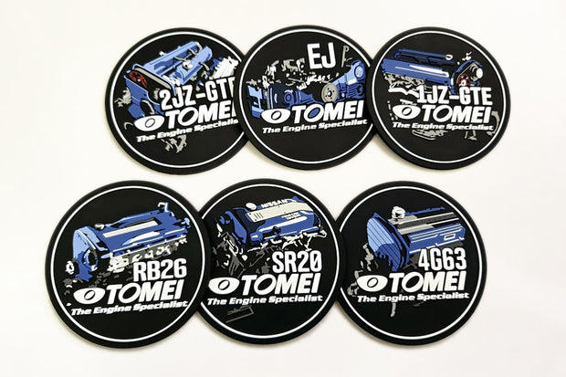 Tomei Powered Rubber Coaster Set - 765061