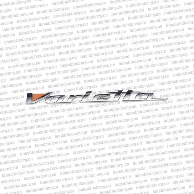 Genuine Nissan S15 Silvia "Varietta" Emblem - 78896-92F00