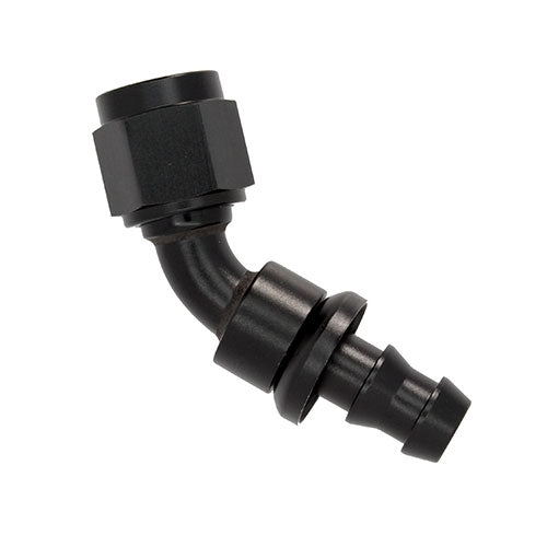 Performance World - 804505 6AN TO 5/16" 45 DEGREE TWIST-LOK HOSE END