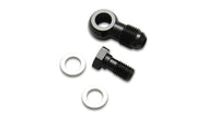 Vibrant -4AN Male Banjo Fitting 12mm x 1.25 Metric Aluminum + 2 Washers - 11517
