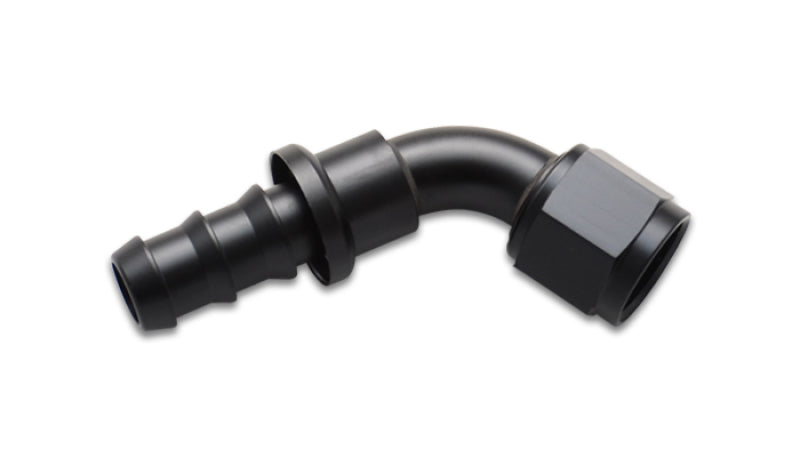 Vibrant Push-On 60 Degree Hose End Elbow FittingSize -10AN - 22610