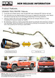 HKS LEGAMAX Trail Master Catback Toyota Tundra 31021-BT001 - view 6